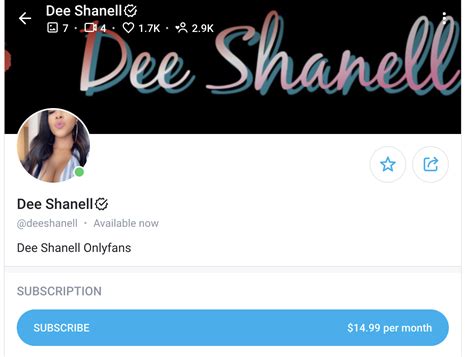 dee shanell onlyfans leak|Dee Shanell Onlyfans Leaked Leaked Nu*de Video Leaks Onllyfans